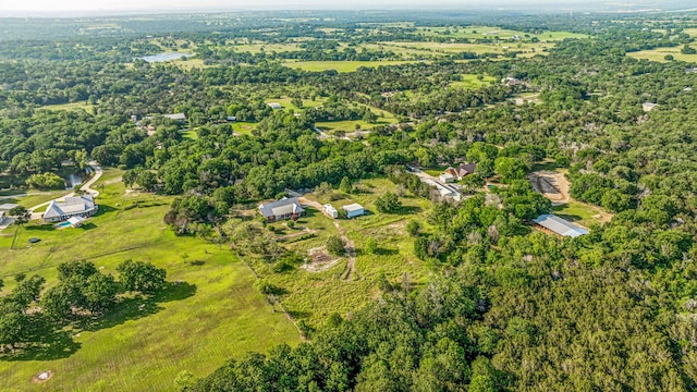 view of aerial view