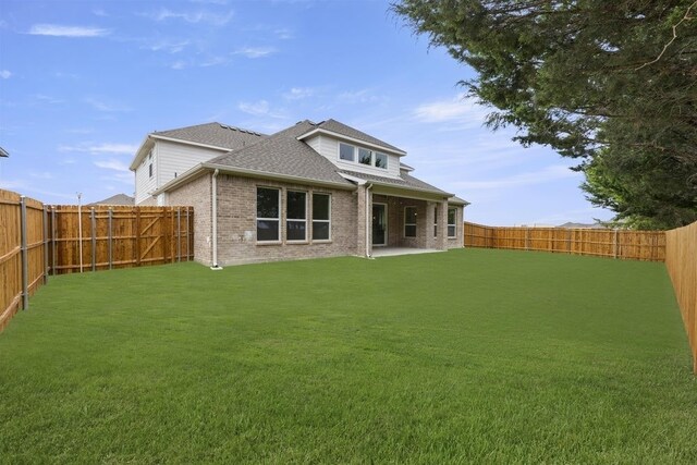 1710 Seagrove Ln, Cedar Hill, TX 75104 - rear view of property with brick siding and a shingled roof