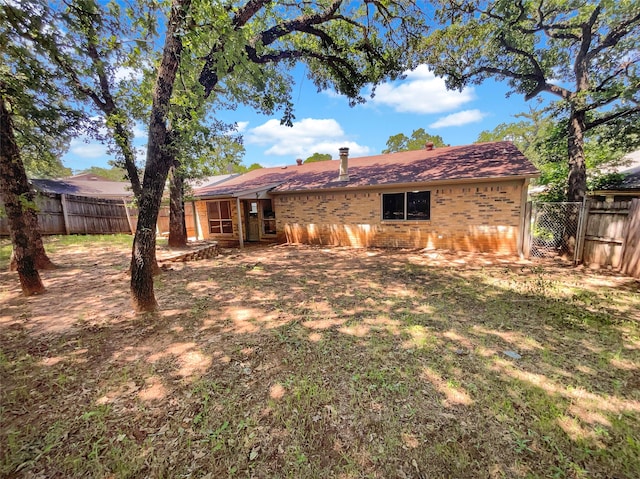 view of back of house