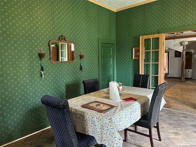 view of dining area