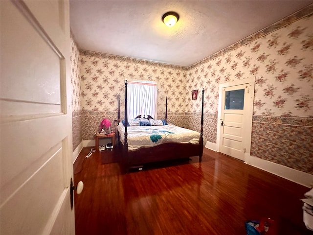 unfurnished bedroom featuring hardwood / wood-style floors