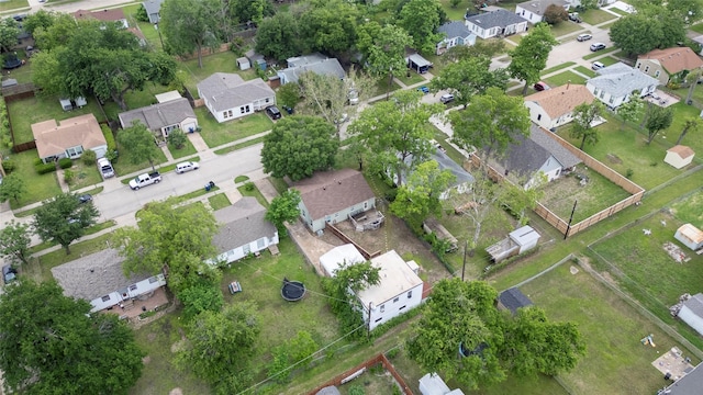 drone / aerial view featuring a residential view