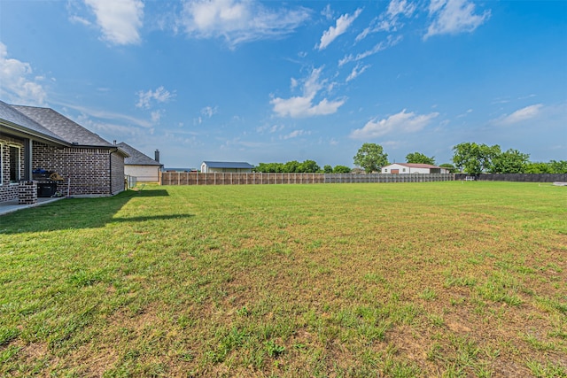 view of yard