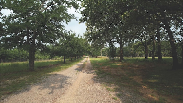 view of road