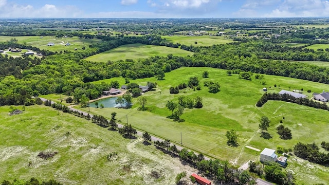 264 Bennett Rd, Howe, TX 75459 - overview of rural landscape with a large body of water