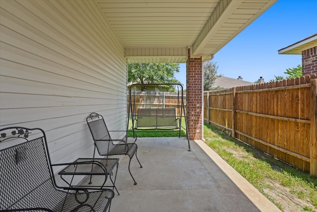 view of patio