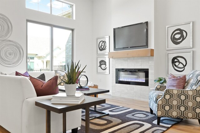 spare room with light hardwood / wood-style floors and ceiling fan