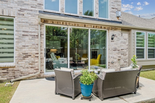 view of patio / terrace with outdoor lounge area