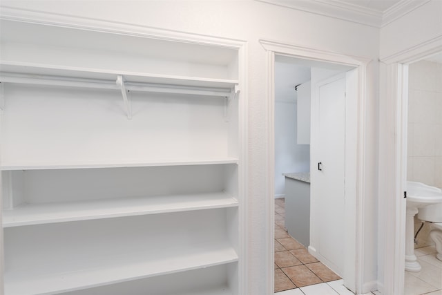 view of closet