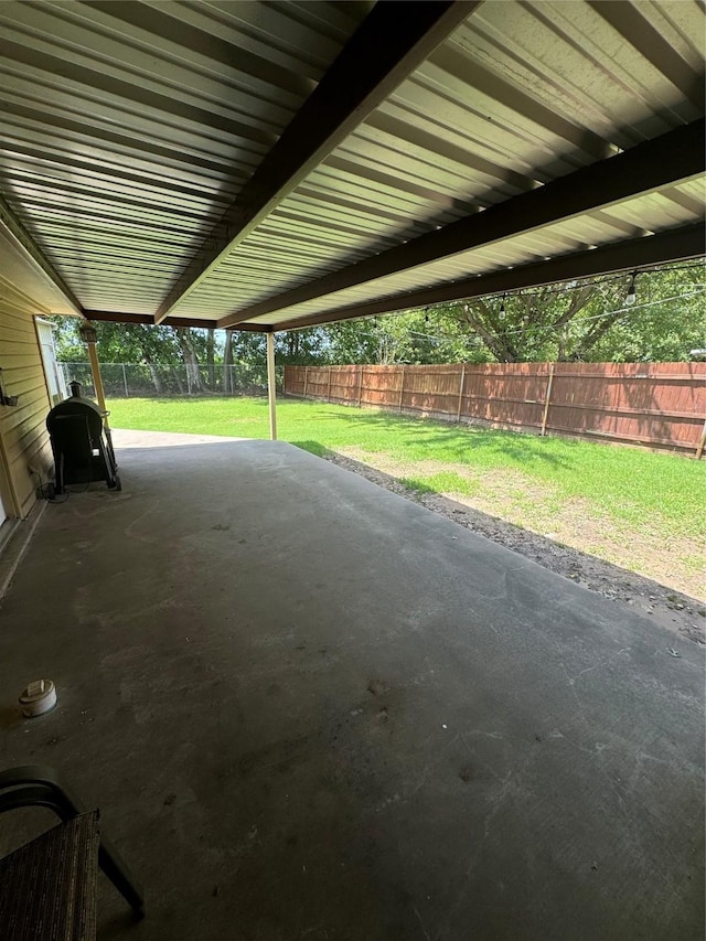 view of patio / terrace featuring area for grilling