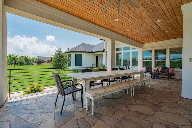 view of patio / terrace