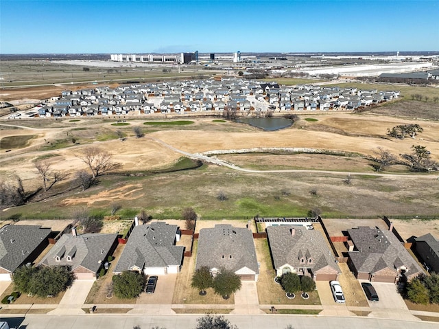 drone / aerial view featuring a residential view