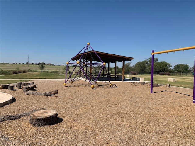 view of communal playground