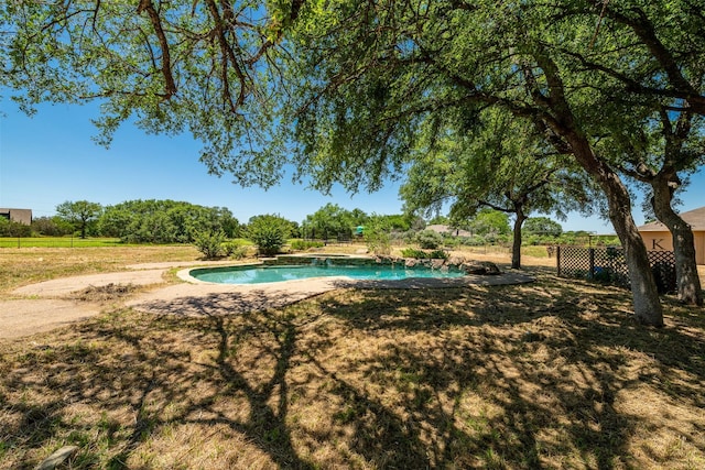 view of swimming pool