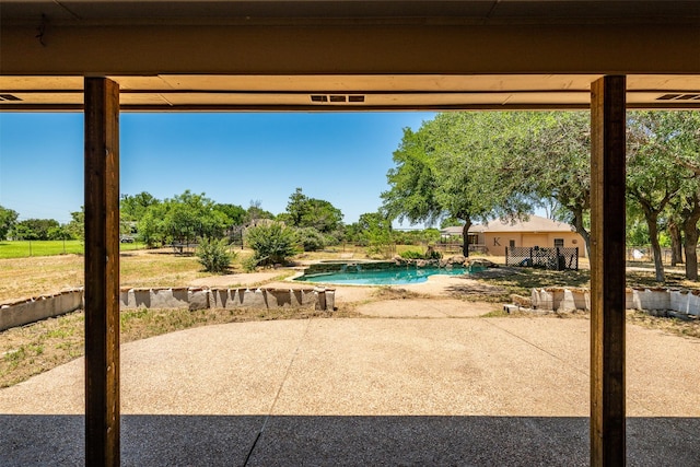 view of patio