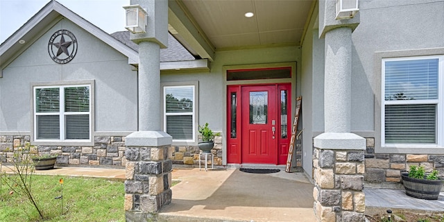 view of entrance to property