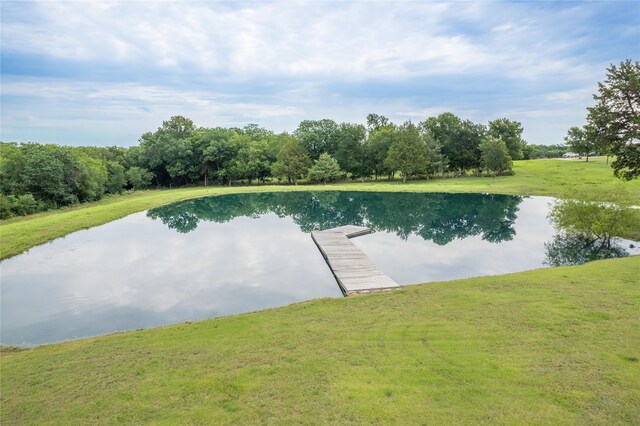 view of water feature