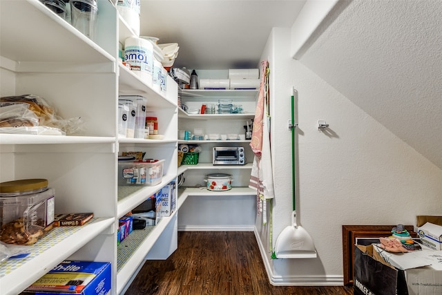 view of pantry