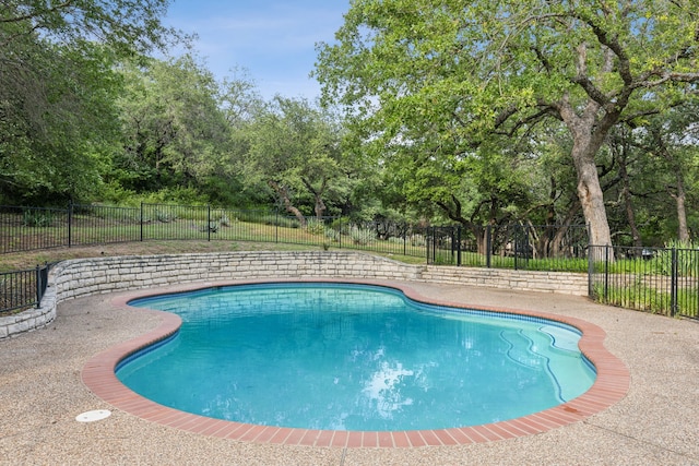 view of pool