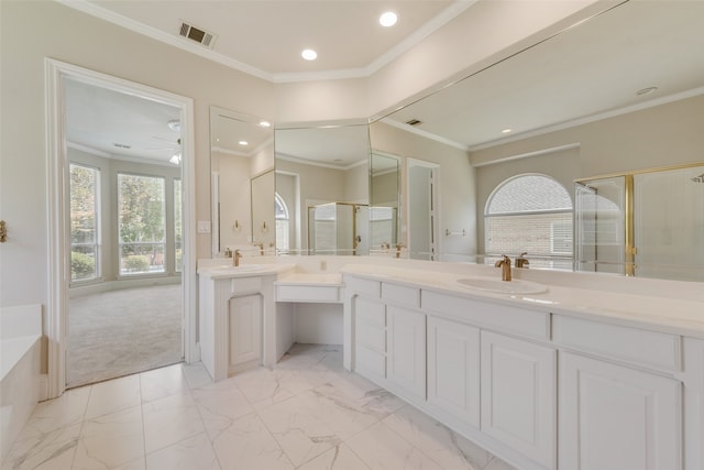 full bathroom featuring tile patterned flooring, washtub / shower combination, toilet, and vanity