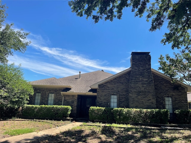 view of ranch-style home