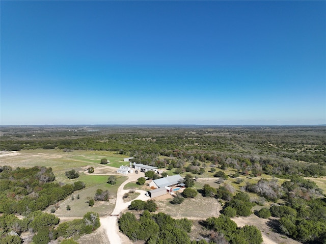 view of aerial view