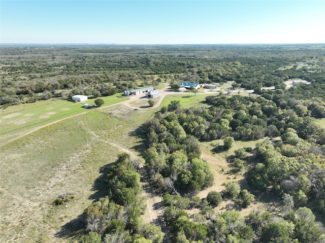 view of aerial view