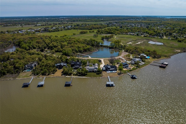 455 Sun Vly, Mabank, TX 75147 - drone / aerial view of a nearby body of water