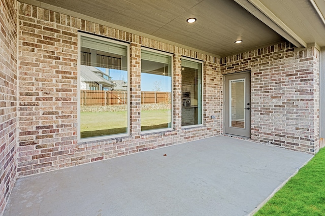 view of patio