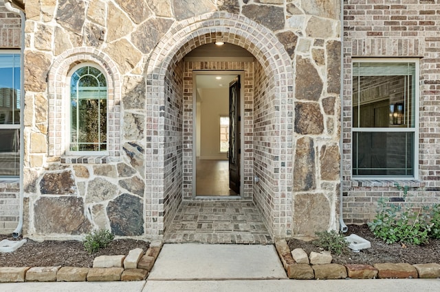 view of entrance to property