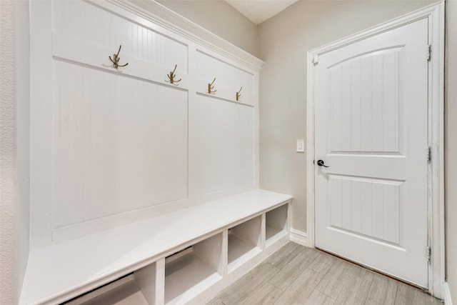 view of mudroom