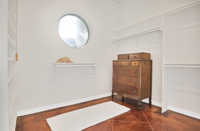 interior space featuring tile patterned floors