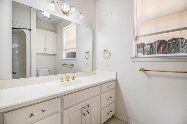 spare room with crown molding, ceiling fan, and wood-type flooring