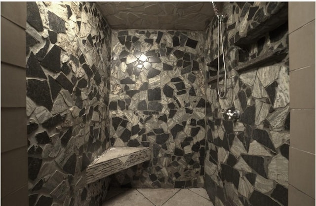 bathroom featuring tile patterned floors