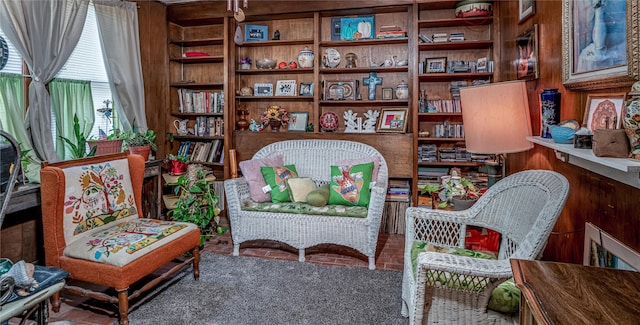 2252 Cleveland St, Paris, TX 75460 - living area featuring carpet