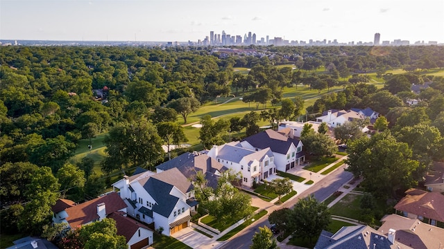 drone / aerial view