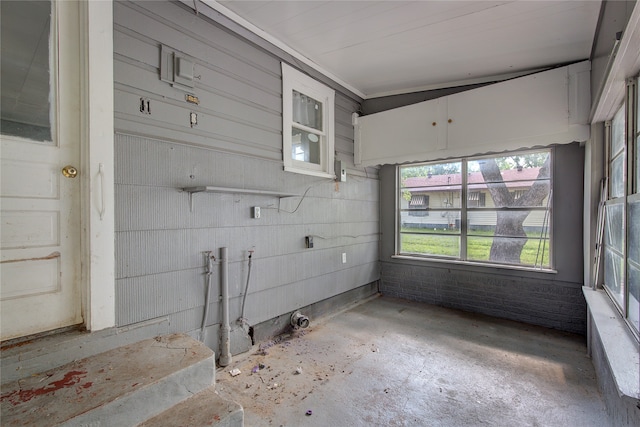 view of laundry room