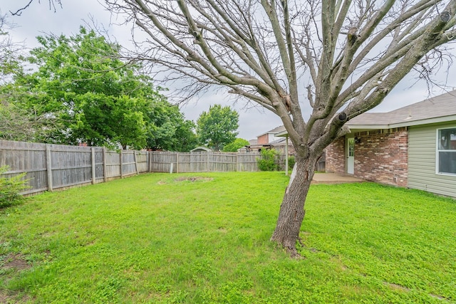 view of yard