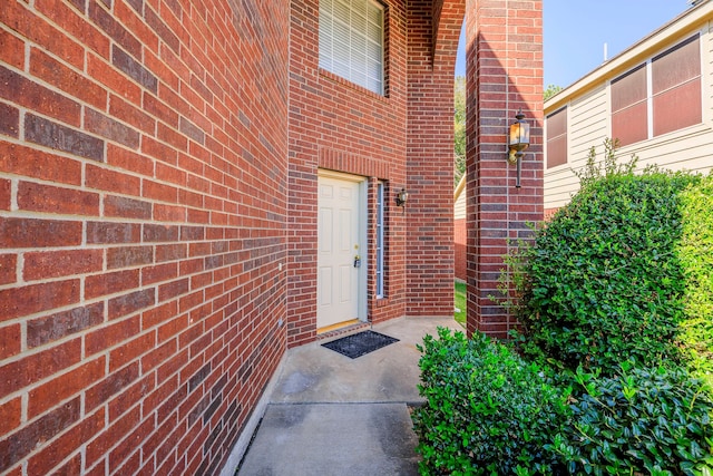 view of property entrance