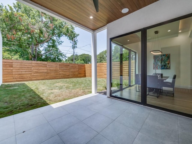 view of patio / terrace