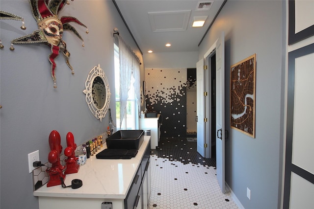968 Mounce Rd, Grand Cane, LA 71032 - bathroom with tile patterned floors
