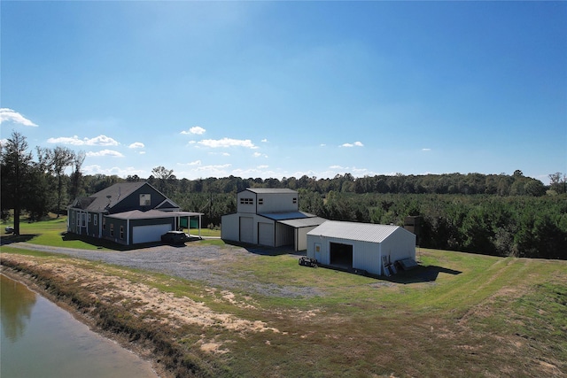 968 Mounce Rd, Grand Cane, LA 71032 - aerial view featuring a water view