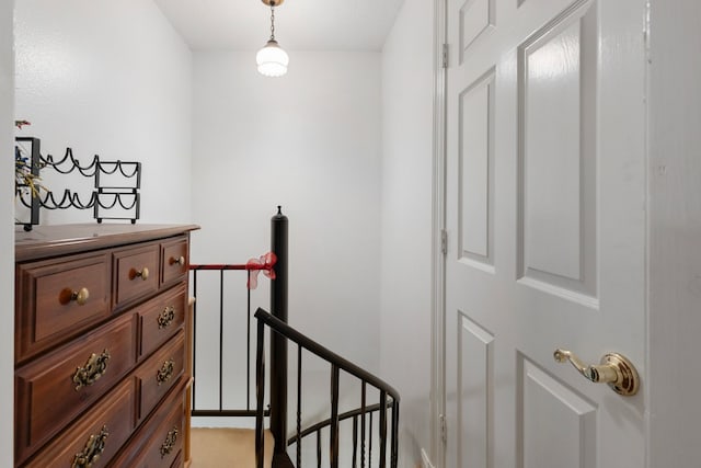 view of stairs