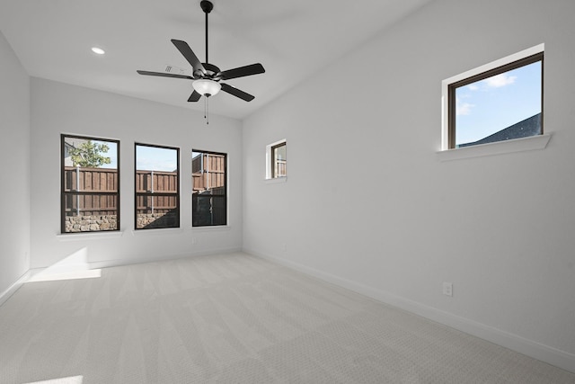 604 Lundy Ln, Mansfield, TX 76063 - unfurnished room featuring carpet floors, healthy amount of natural light, baseboards, and recessed lighting
