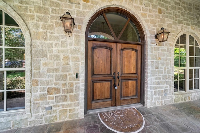 view of entrance to property