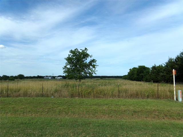 view of nature with a rural view