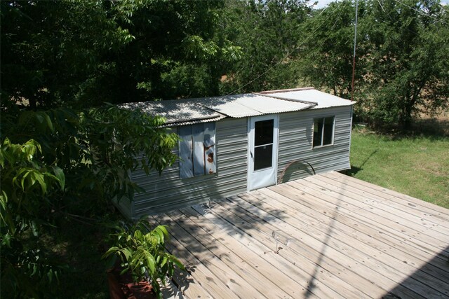 view of deck