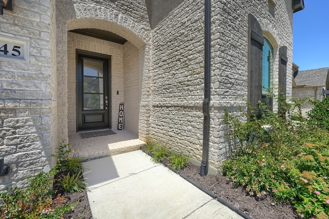 view of entrance to property