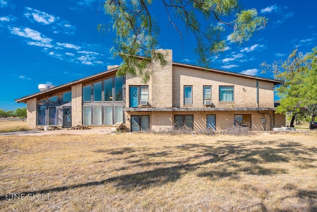 view of rear view of property