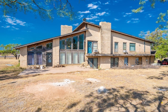 view of rear view of property